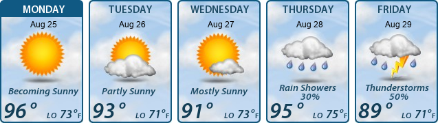 5-Day Forecast