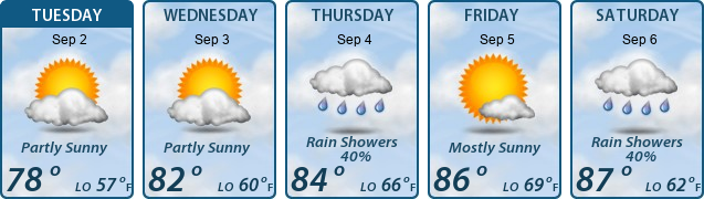 5-Day Forecast
