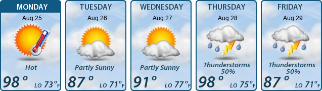 5-Day Forecast