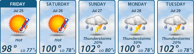 5-Day Forecast