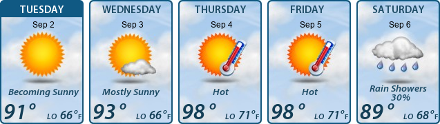 5-Day Forecast