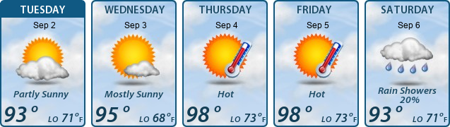 5-Day Forecast