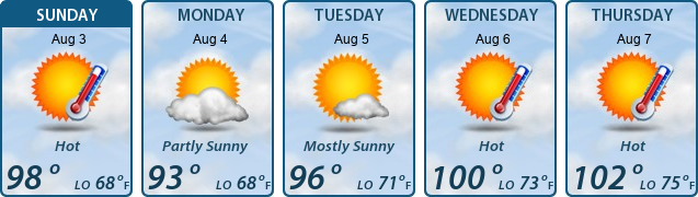 5-Day Forecast