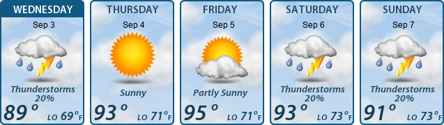 5-Day Forecast