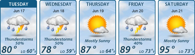 5-Day Forecast