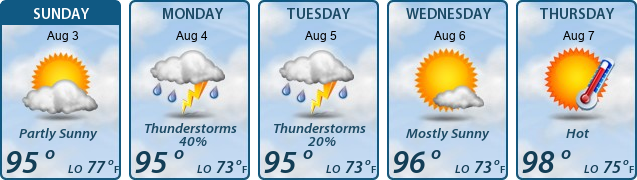 5-Day Forecast