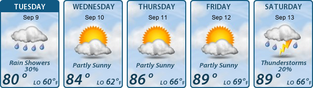 5-Day Forecast