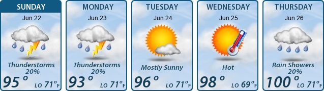 5-Day Forecast